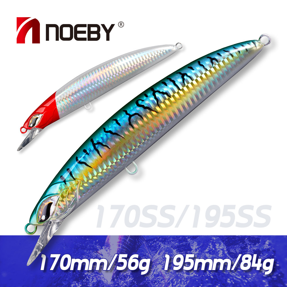 Fishing Lure Jerkbait - NOEBY Minnow Fishing Lure 170mm 56g