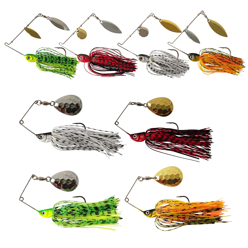Eupheng Spinner Bait Spoon Wir - Fishing Lure Buzzbait recension och pris