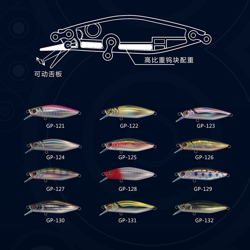 Sinking Minnow Fishing Lures 6 - Fishing Lure Jerkbait recension och pris