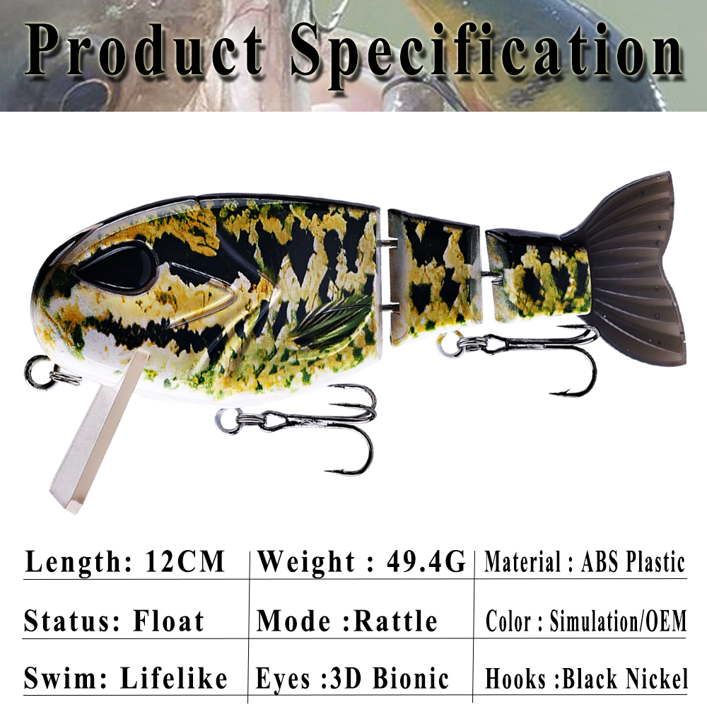 Chan's Huang 1PCS Square Bill  - Fishing Lure Popper recension och pris