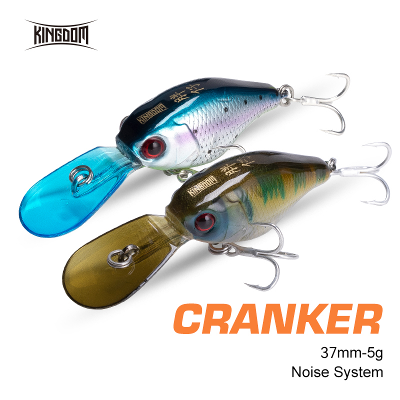 Kingdom Crazy Crankbaits Slow  - Fishing Lure Crankbait recension och pris