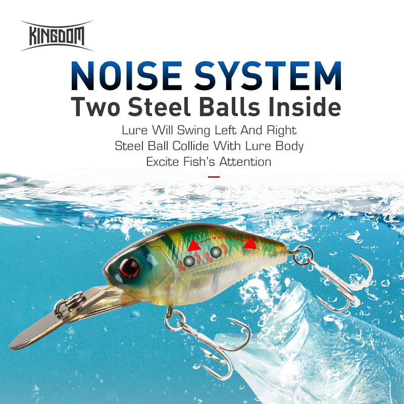 Kingdom Crazy Crankbaits Slow  - Fishing Lure Crankbait recension och pris