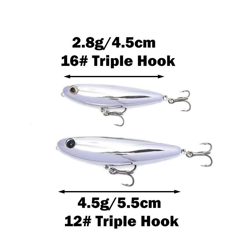 New 4.5g Mini Wobblers Pencil  - Fishing Lure Crankbait recension och pris