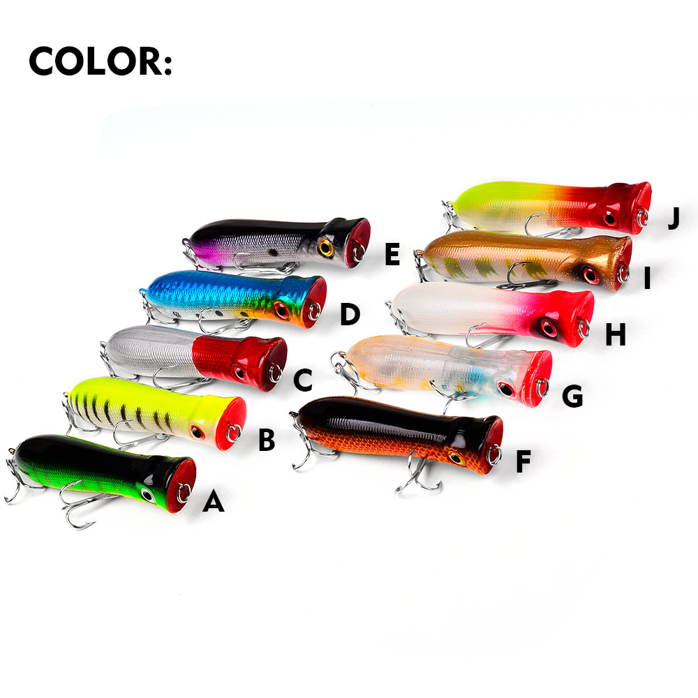 Topwater Popper Saltwater Fish - Fishing Lure Popper recension och pris