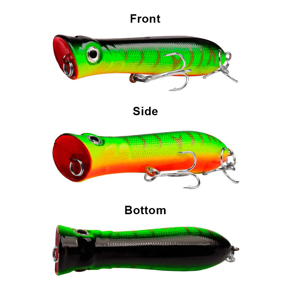Topwater Popper Saltwater Fish - Fishing Lure Popper recension och pris
