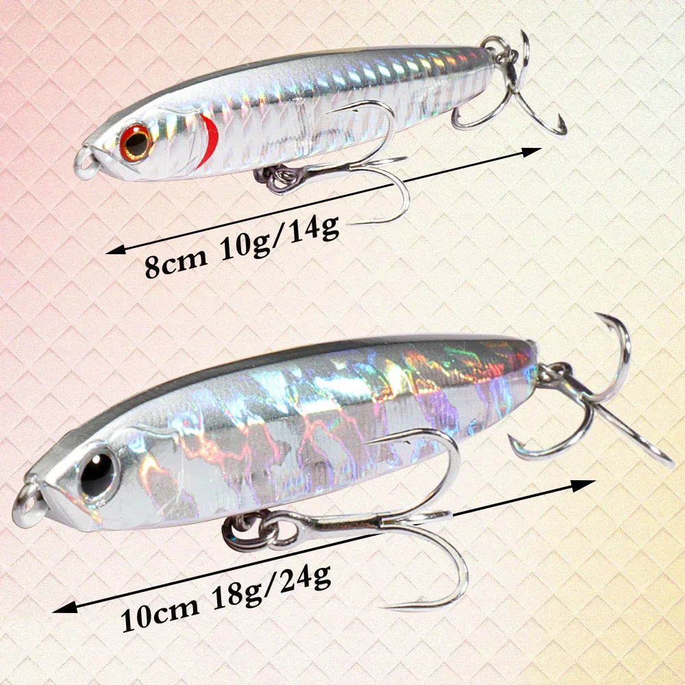 GOBAIT Sinking Pencil Bait 10g - Fishing Lure Popper recension och pris