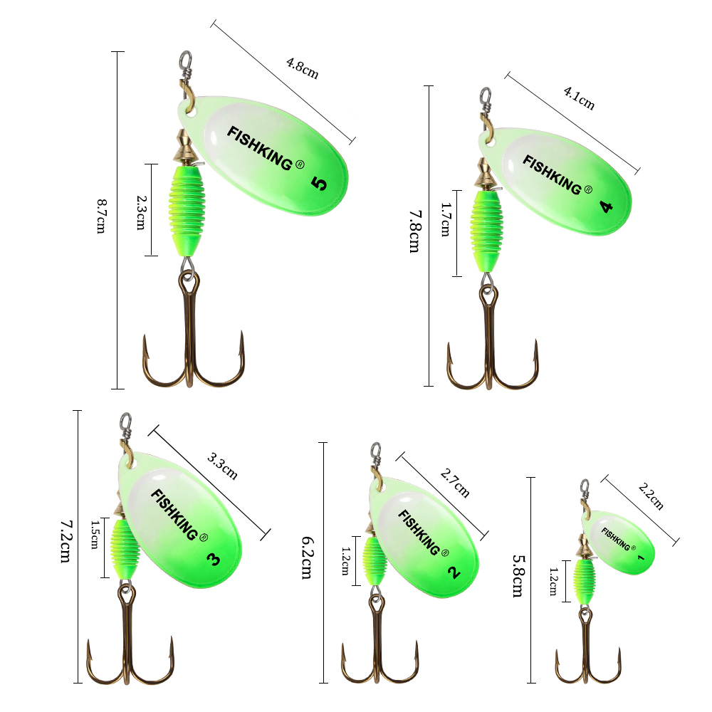 Metal Fishing Lure 4g 4.8g 7g  - Fishing Lure Spinnerbait recension och pris