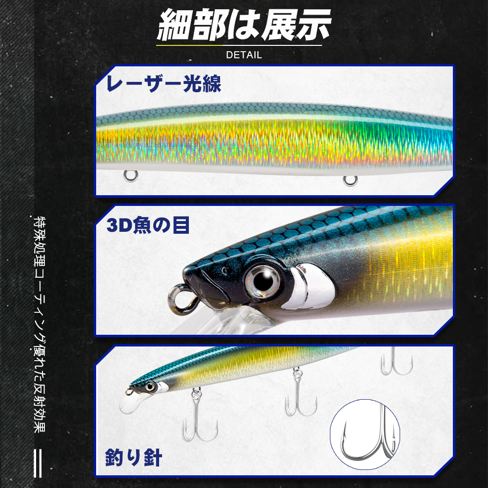 D1 Sea Fishing Lures 163mm 32g - Fishing Lure Buzzbait recension och pris