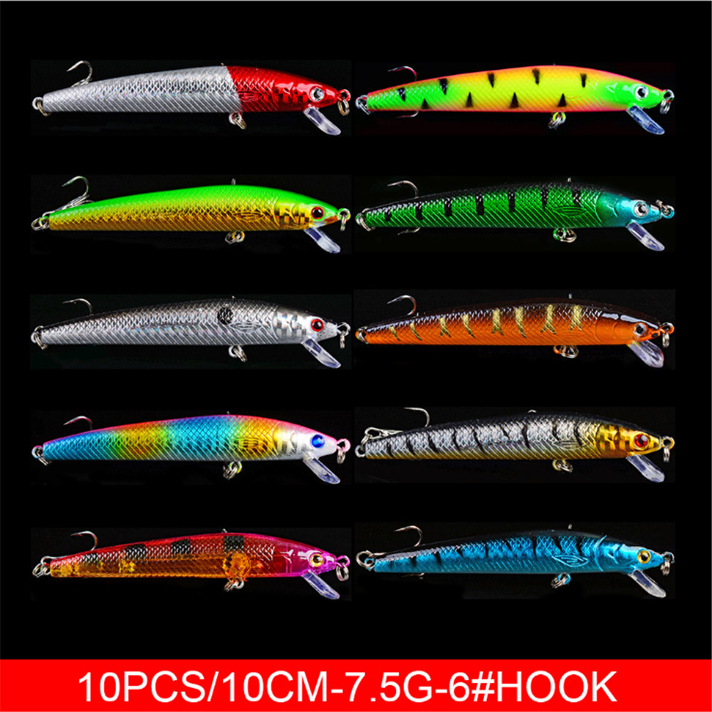 20pcs/lot Minnow Fishing Lures - Fishing Lure Topwater recension och pris