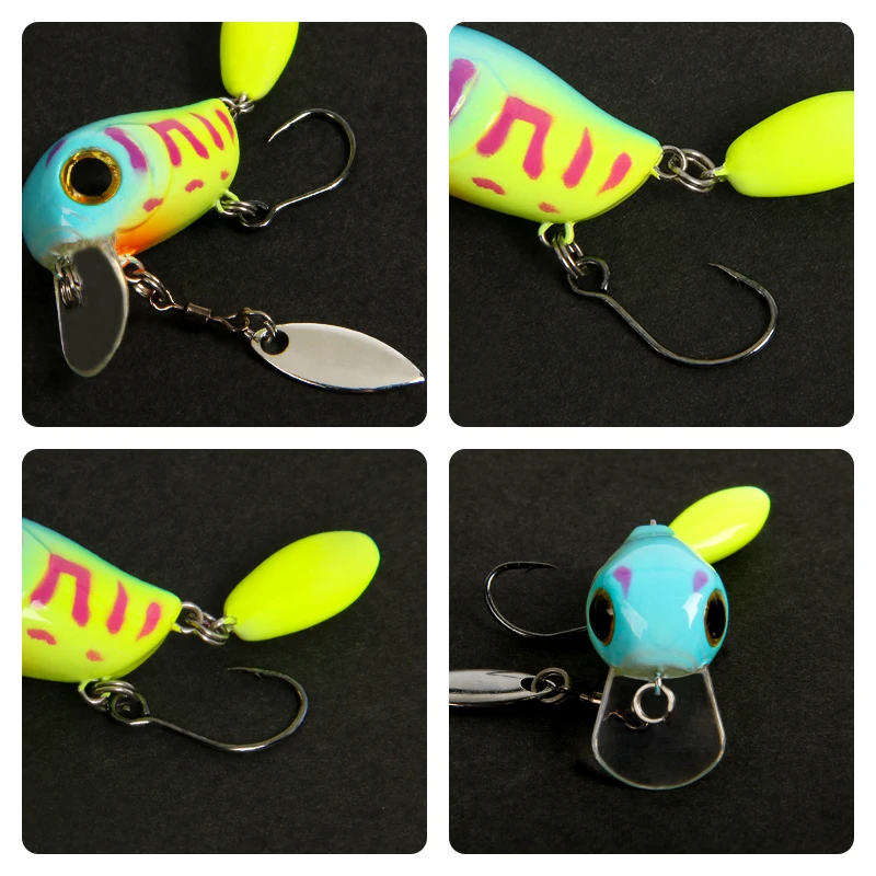 Floating Micro Crankbaits 30mm - Fishing Lure Topwater recension och pris