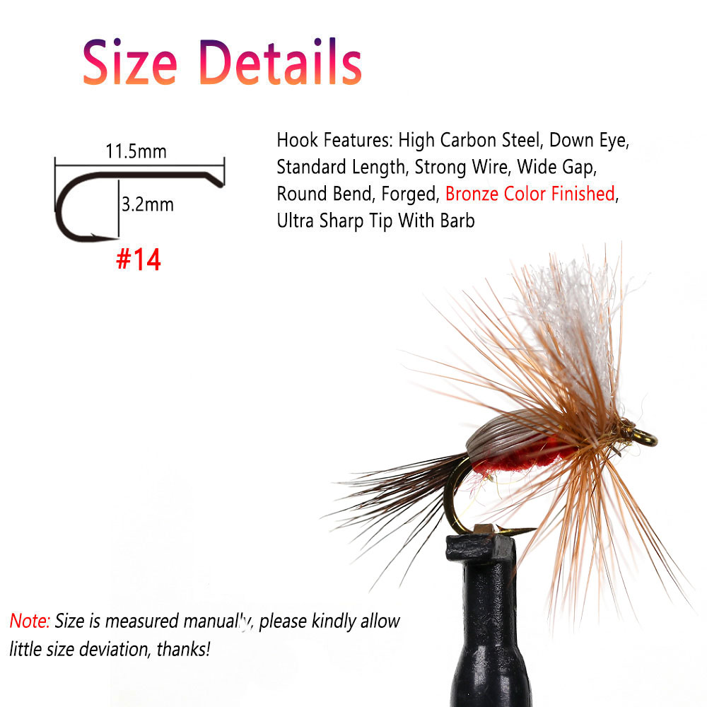 Bimoo 6PCS 14# Barb Brown Hack - Fishing Lure Topwater recension och pris