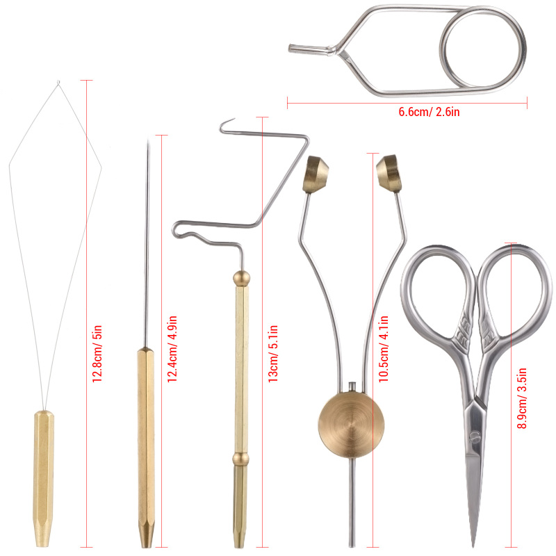 Fly Tying Tools Combo Kit Whip - Fishing Lure Making Kit recension och pris