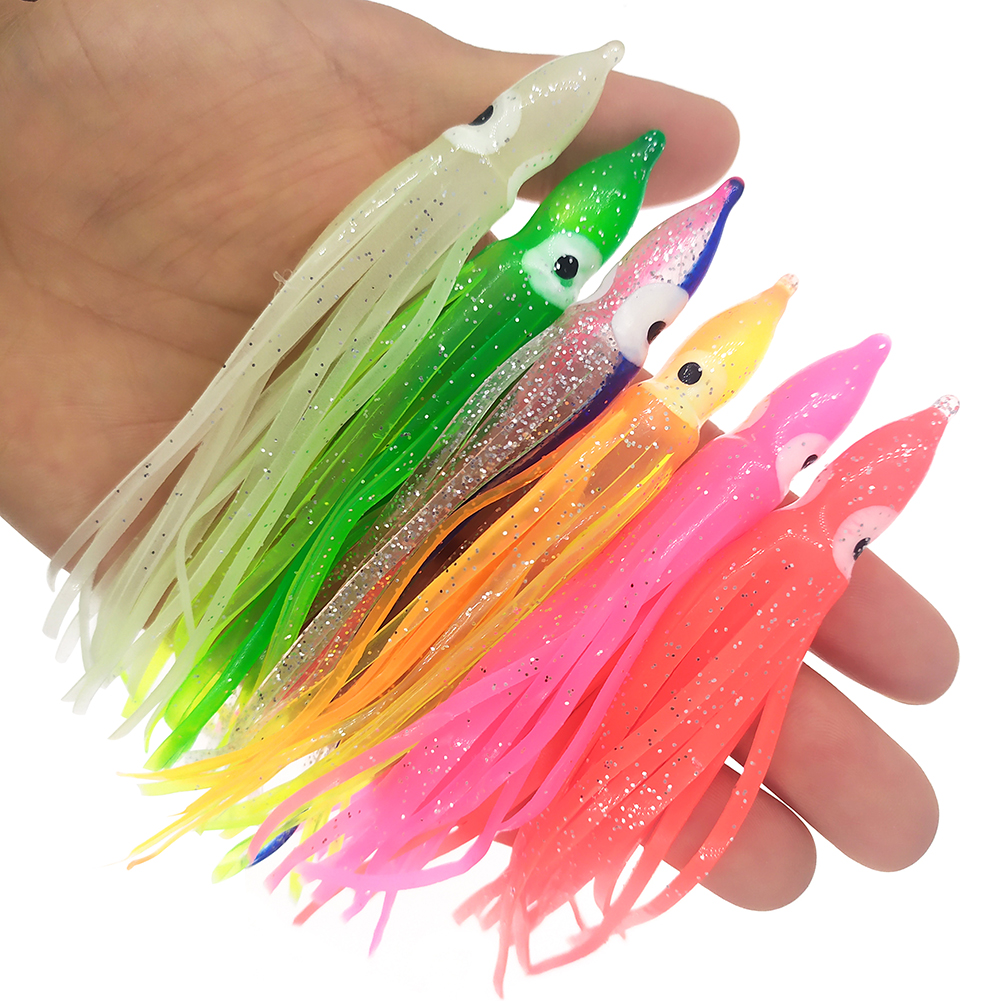 20Pcs Glow Luminous Octopus So - Fishing Lure Buzzbait recension och pris