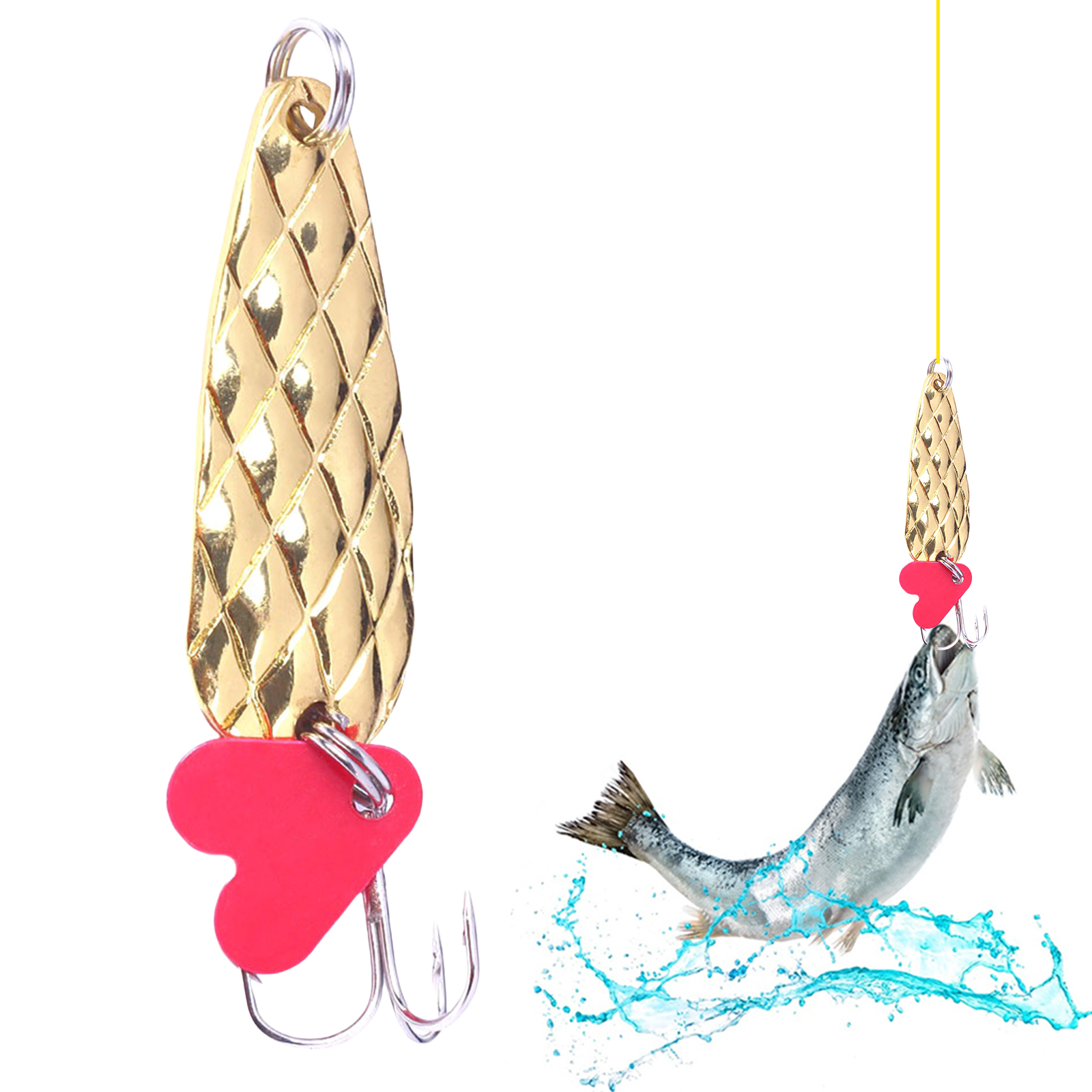 Metal Spoons Fishing Lures 9g  - Fishing Lure Spoon recension och pris