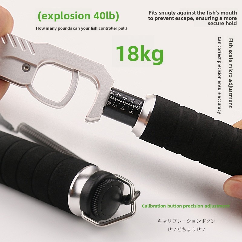 Lightweight Aluminum Fish Grip - Fishing Lure Accessories recension och pris