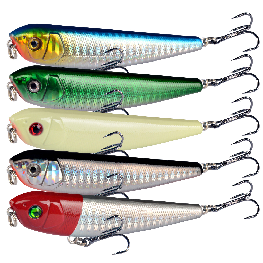 LINGYUE 1PCS Hard Pencil Fishi - Fishing Lure Topwater recension och pris