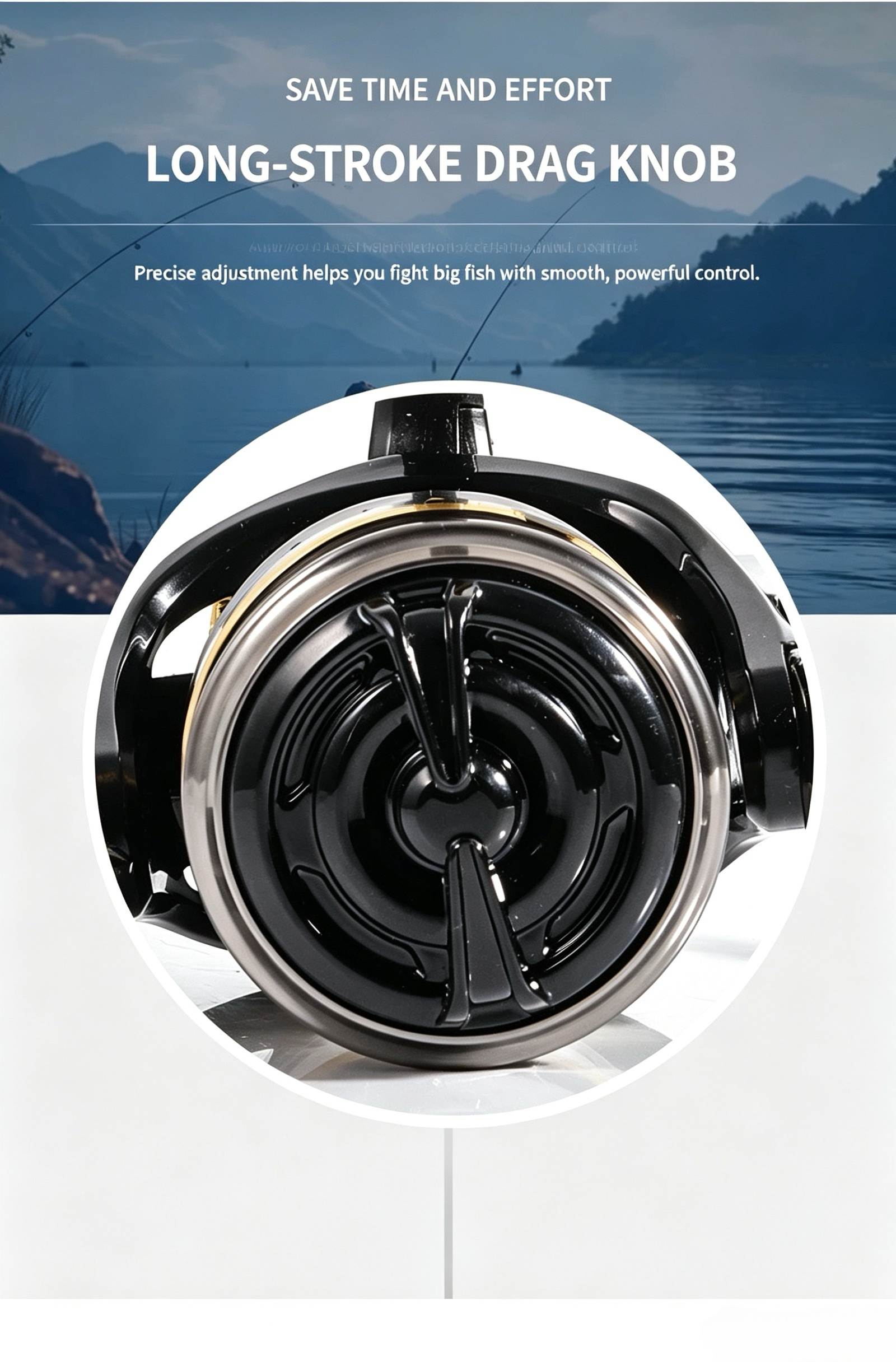 Full Metal Spinning Reel, Long - Fishing Lure Accessories recension och pris
