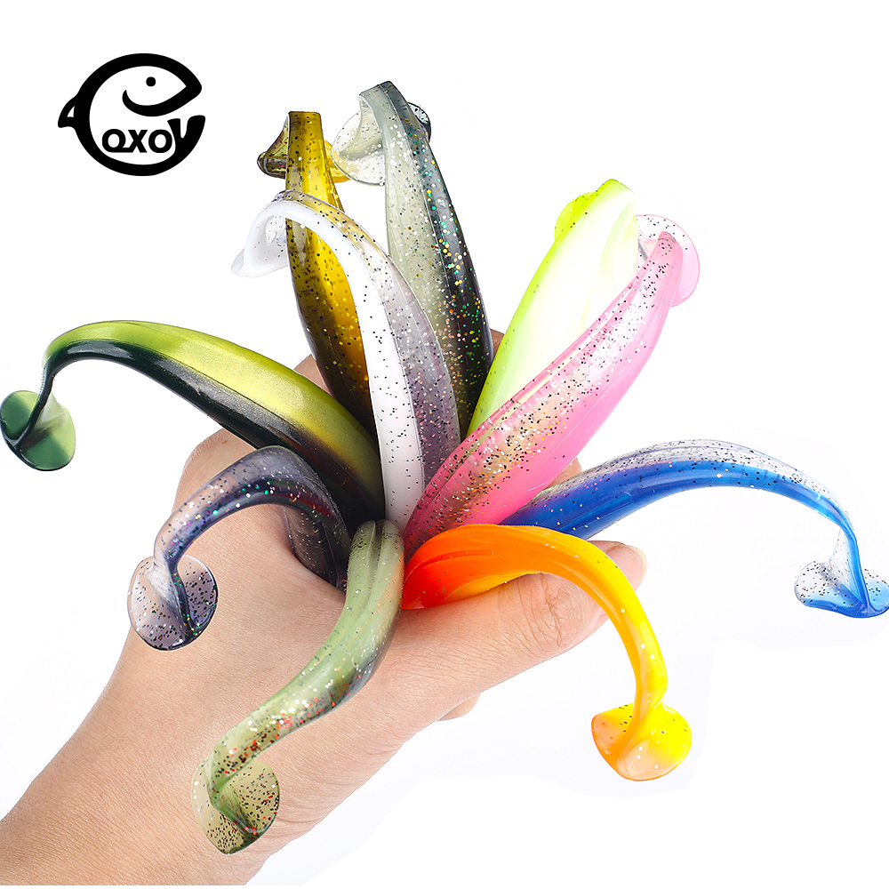 QXO 50 Pcs/Lot Swimbait Soft L - Fishing Lure Soft Plastic recension och pris