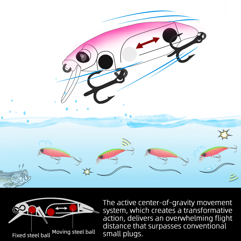 TSURINOYA Fishing Lure DW69 Si - Fishing Lure Jerkbait recension och pris
