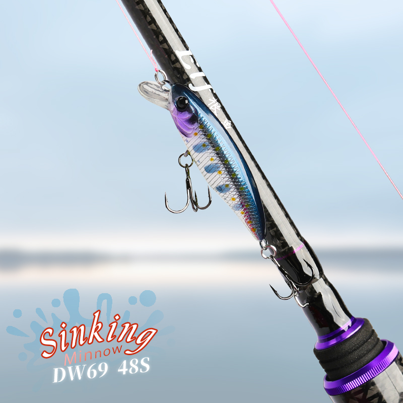 TSURINOYA Fishing Lure DW69 Si - Fishing Lure Jerkbait recension och pris