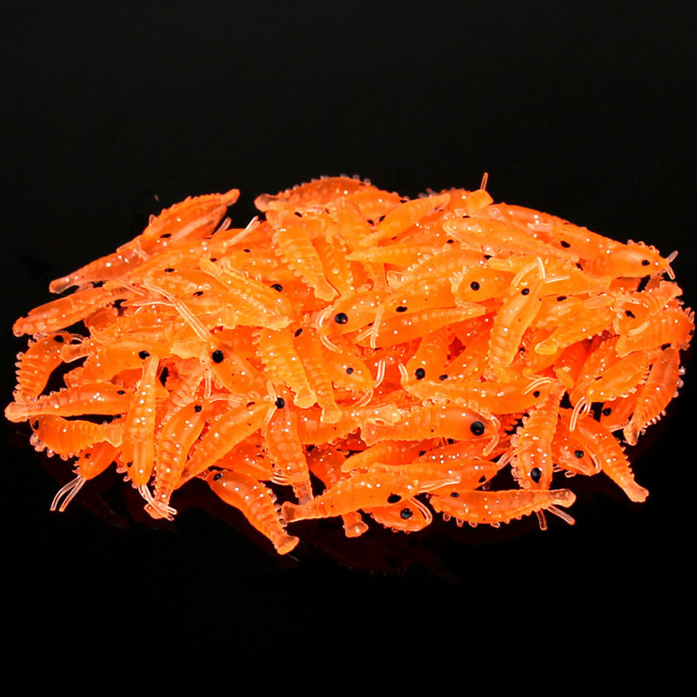 10-50pcs/lot Shrimp Bait Soft  - Fishing Lure Soft Plastic recension och pris