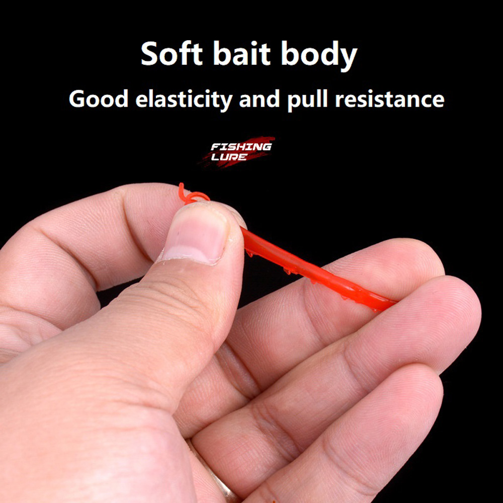 10-50pcs/lot Shrimp Bait Soft  - Fishing Lure Soft Plastic recension och pris