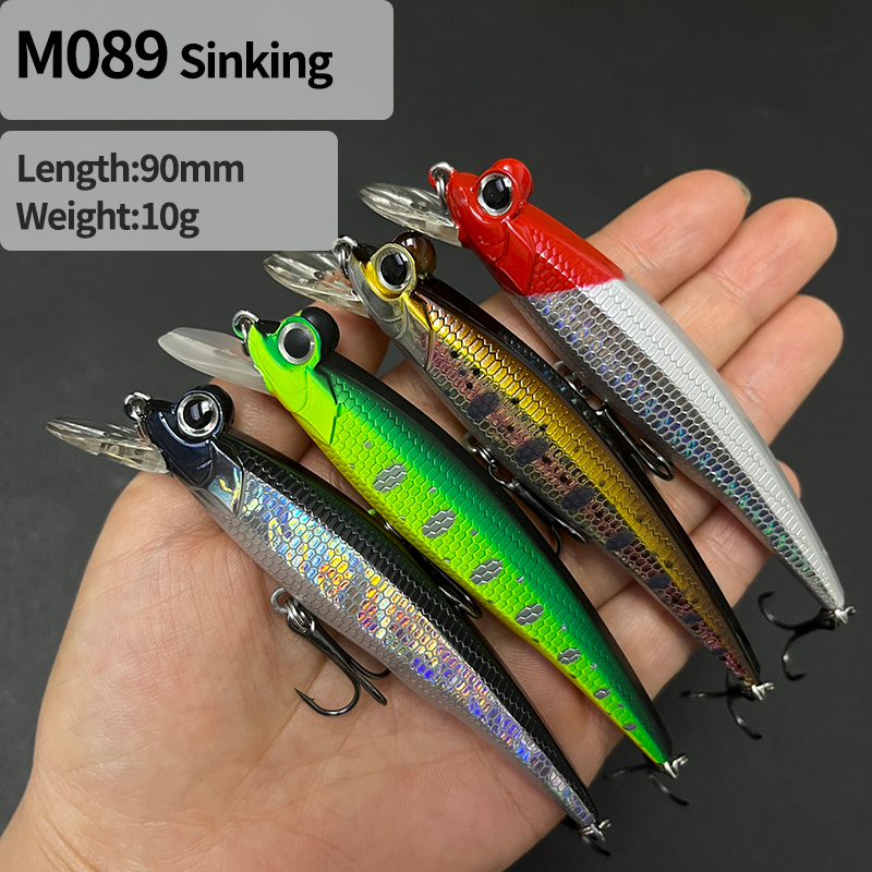 90mm 10g Slow Sinking Jerkbait - Fishing Lure Jerkbait recension och pris