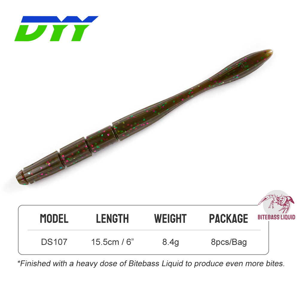 NOEBY Stick Worm Soft Lure 15. - Fishing Lure Swimbait recension och pris